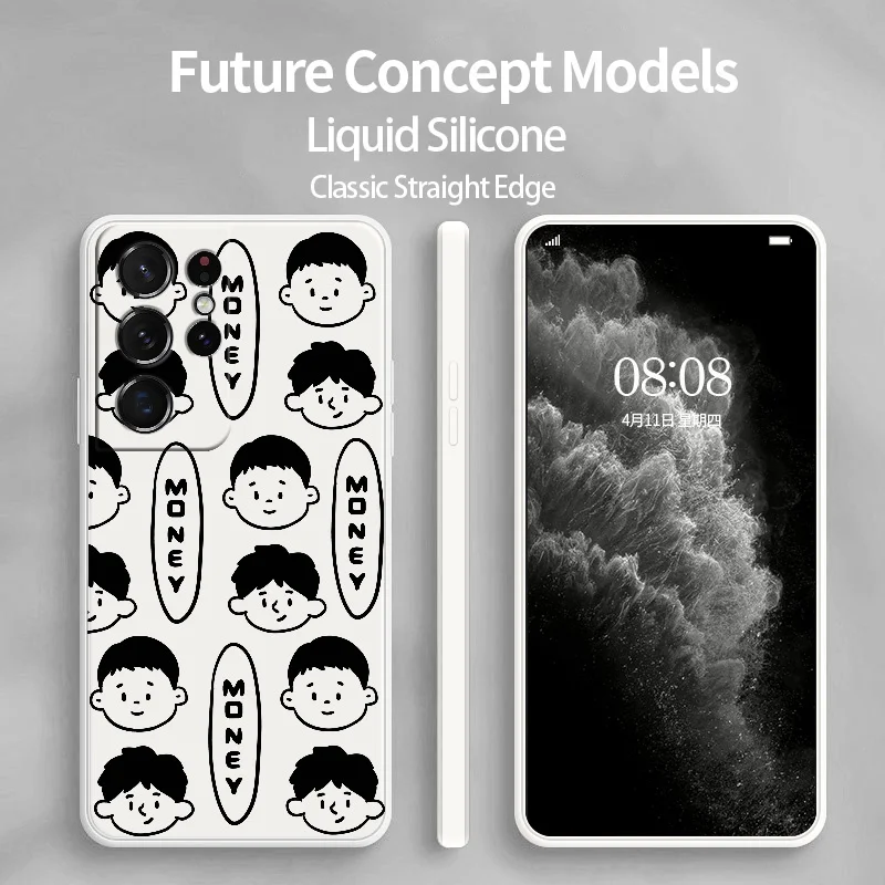 

Ball Head Girl Phone Case For Samsung Galaxy A32 A22 A12 A02 A02S EU 4G 5G Cover