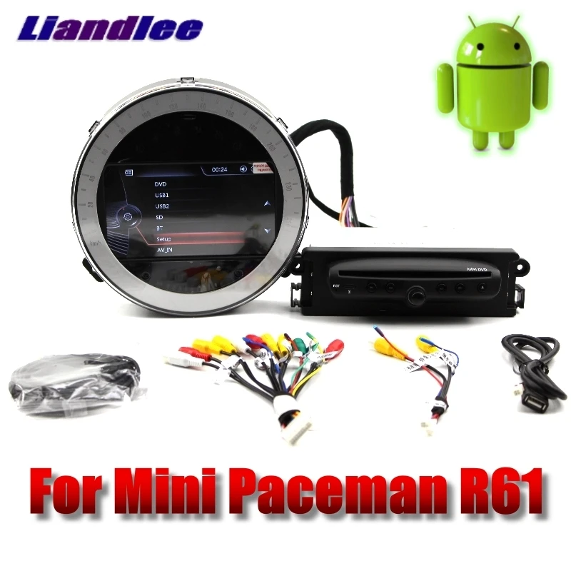 Для Mini Paceman R61 2013 ~ 2016 Liandlee Android без dvd плеера Автомобильный мультимедийный NAVI