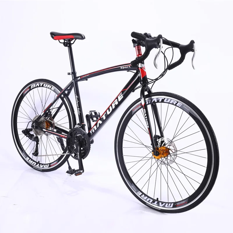 21speed Bend BR Дорожный велосипед 21 30 33 скоростной ультра-светильник с двойным дисковым тормозом из алюминиевого сплава с переменной скоростью велосипедный СГИБ студенческий гоночный велосипед - Color: 21speed Bend BR