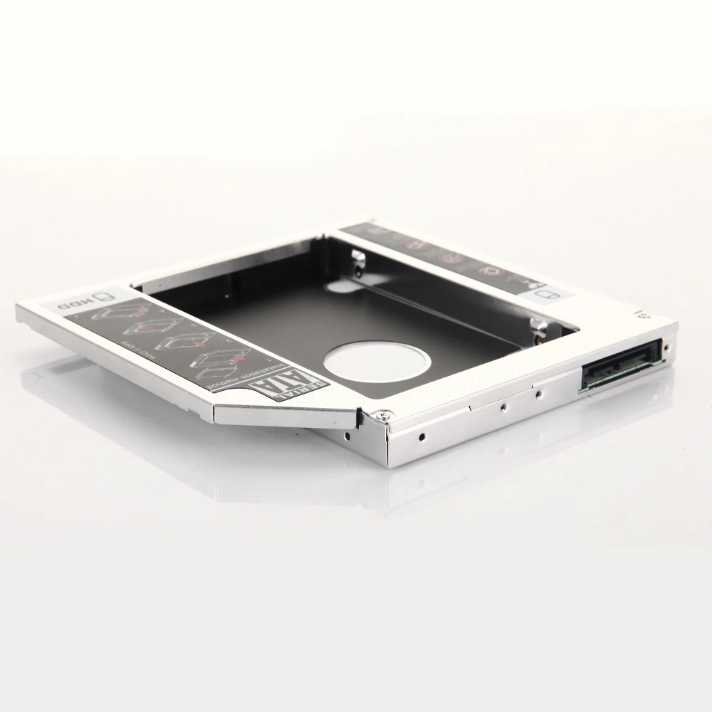 Универсальный алюминиевый SATA 2 й жесткий диск HD SSD оптический каркас Корпус для Sony