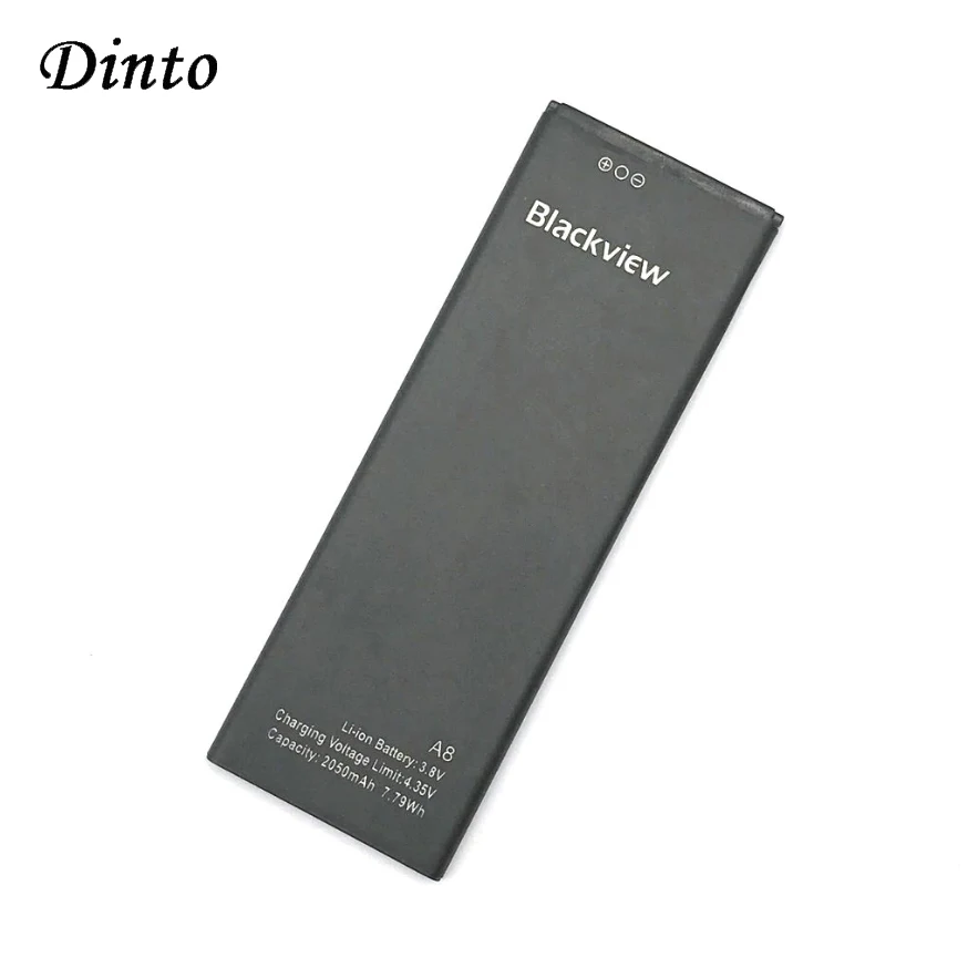 Аккумуляторная батарея Dinto Blackview A8 2050 мАч литий ионные полимерные аккумуляторы