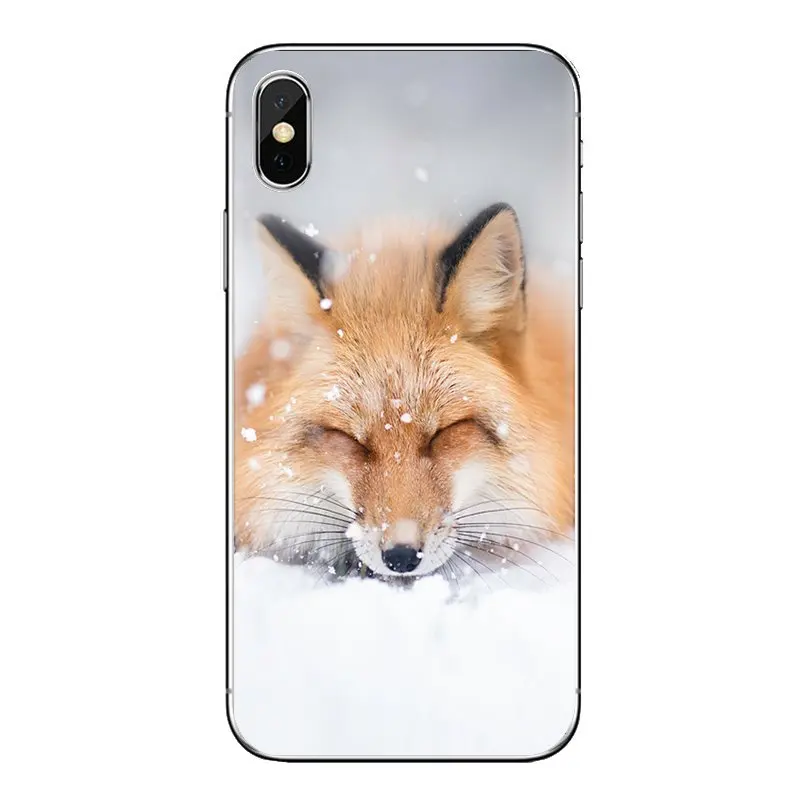 Милая Зверюшка лиса мягкие прозрачные чехлы Чехлы для Xiao mi 6 A1 Max x 2 5X 6X Red Note 5 5A 4X 4A A4