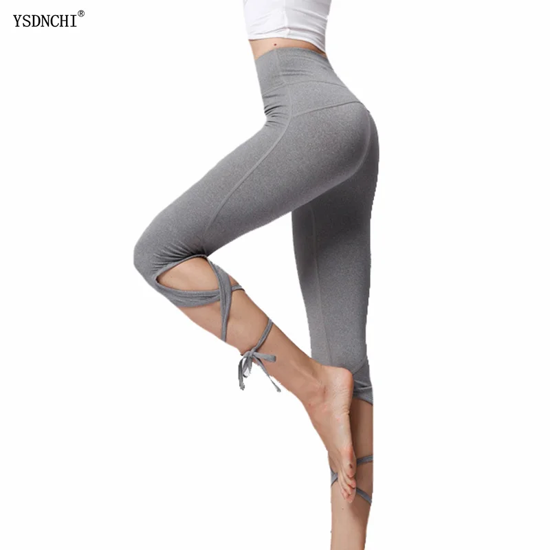 

Леггинсы YSDNCHI Женские однотонные с высокой талией, спортивные, для фитнеса, с эффектом пуш-ап, бесшовные, эластичная укороченная