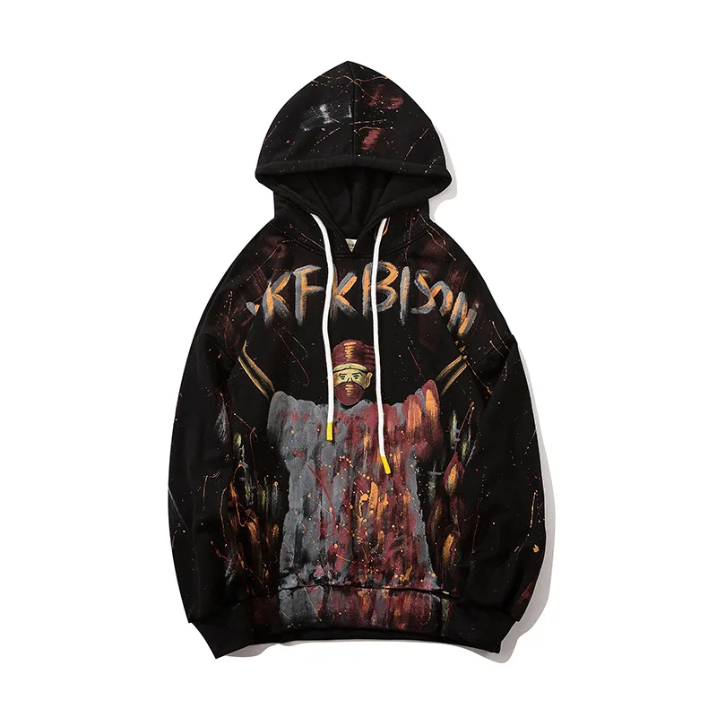 Худи мужское с графическим принтом 2020 | Мужская одежда