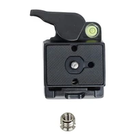 323 rc2 quick release plate adapter rapid connect adapter for manfrotto monopod tripod or other ball head and tripod