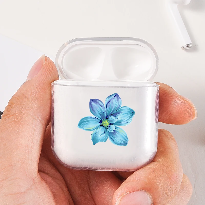 Простой беспроводной Чехол Airpods милый портативный защитный чехол для наушников