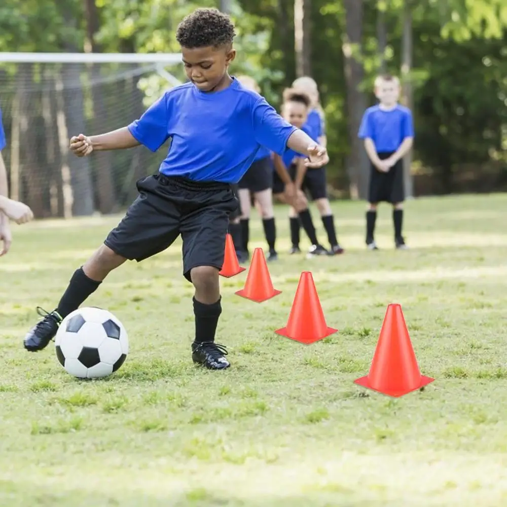 10 шт. тренировочные треугольные конусные пластиковые спортивные дорожные пилоны