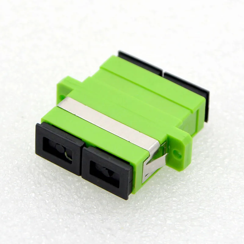 Новинка 100 шт. адаптер для двойной оптоволоконной связи стандарта SC/APC оптовая