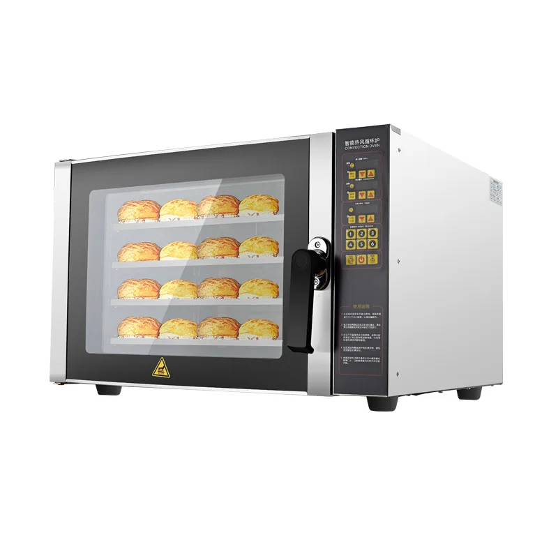 

Commercial Electro-Thermal Oven Home Bread Cake Pizza Electricity Oven Multifunction Two Layers High Capacity Grilled Furnace