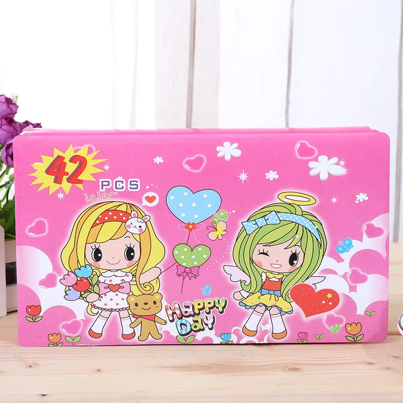 42 шт./компл. Дети Искусство Рисование инструмент для живописи Маркер ручки