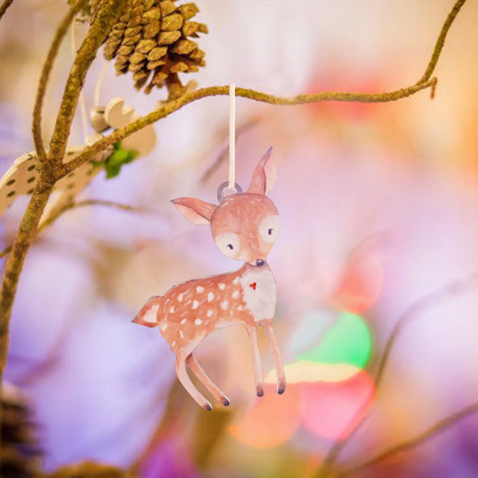 Акриловые декоративные подвесные украшения 3R в виде милых животных леса со