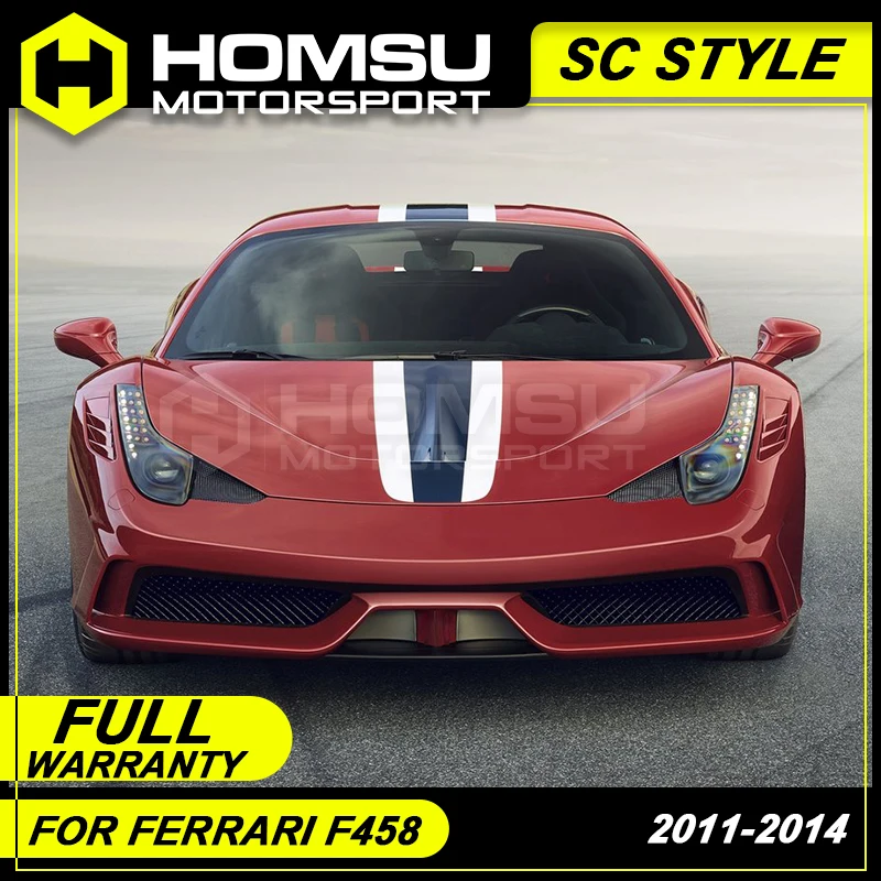 Неокрашенный комплект кузова автомобиля SC style FRP передний задний бампер боковые