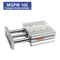 mgpm mgpm100 25z 50z 75z 100z 125z mgpm100 150z mgpm100 175z three axisthin rod cylinder compact guide with stable pneumatic