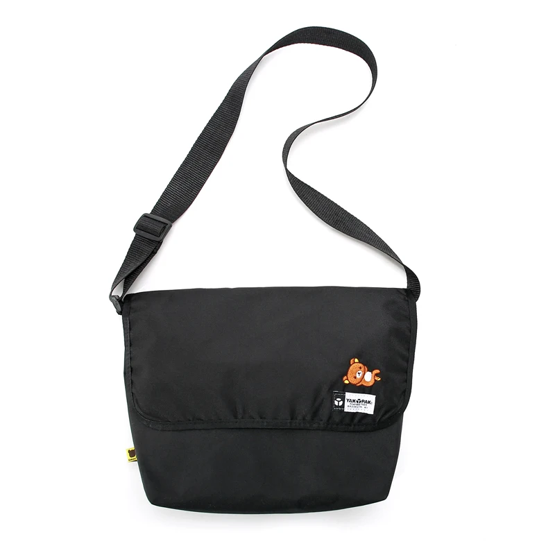 For Women Teenage Girls Black Shoulder Bags Ladies Casual Travel Sling Messenger Bag