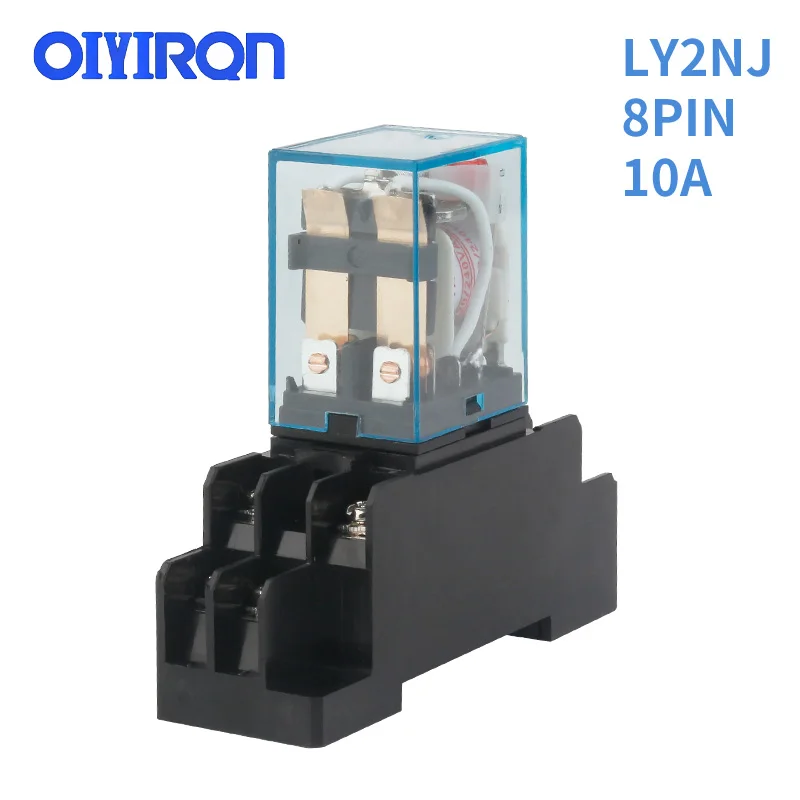 Катушка Мощность реле LY2NJ DPDT 8Pin миниатюрное DC12V DC24V AC110V AC220V HH62P JQX 13F серии|Реле| |