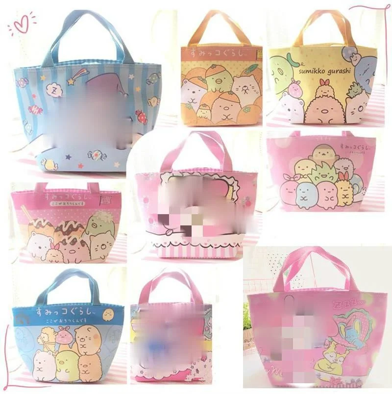 Sumikko Gurashi toy Star Fashion Girls Kids на молнии Портативная сумка для ланча мультяшная