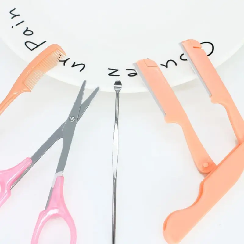 5 шт. набор инструментов для профессионального ухода за бровями | Красота и