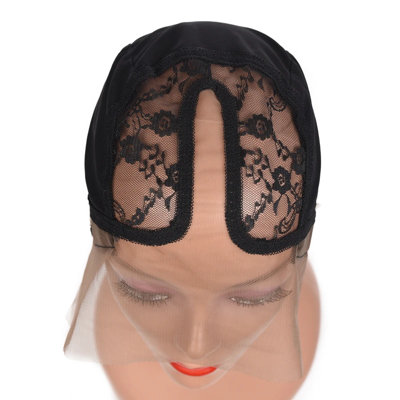 Оптовая продажа сетчатая эластичная шапочка для парика 2 шт./лот с регулируемым