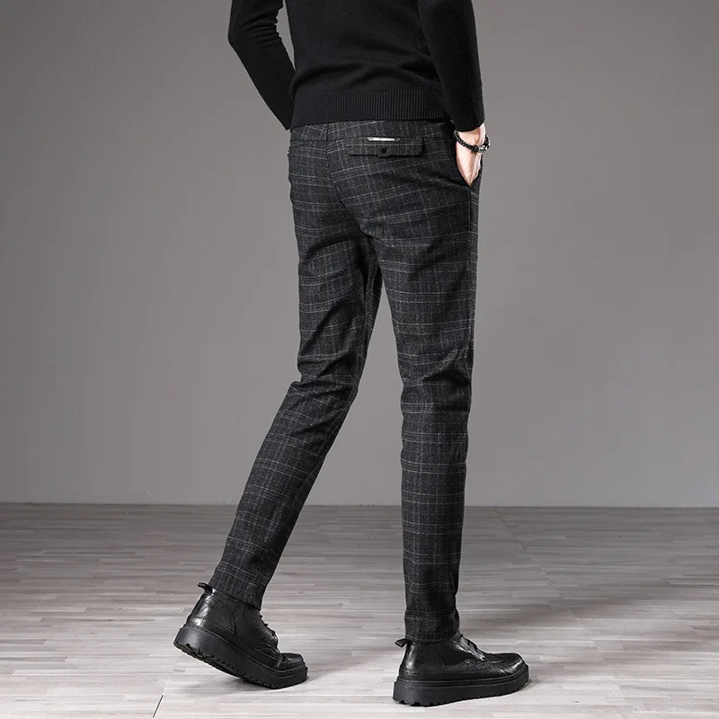 Мужские повседневные брюки Классические деловые прямые размер 38 2019 | Мужская
