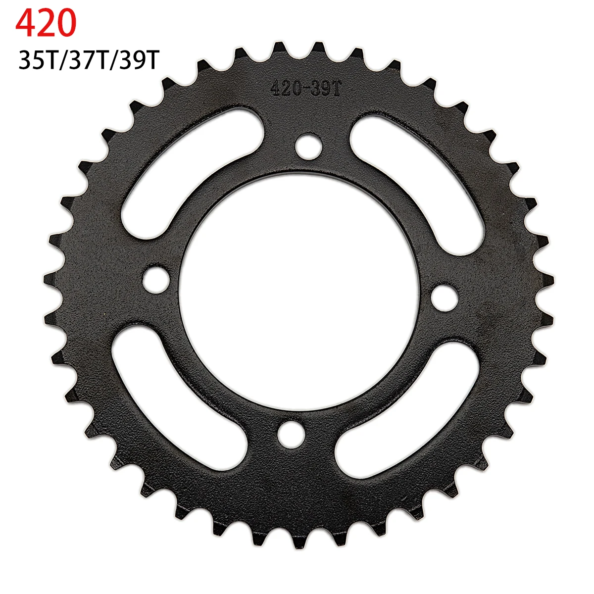 

420 цепи 76 мм 35 т/37 т/39 т цепные звездочки для мотоцикла Задняя звездочка для квадроцикла мотоцикла мопеда