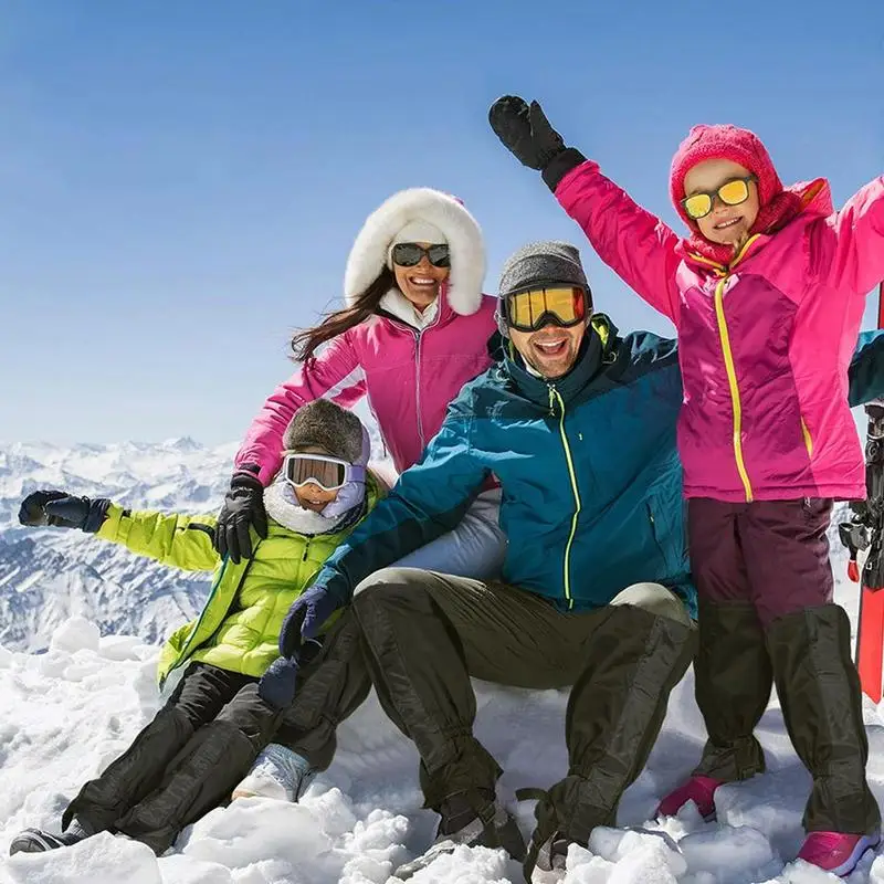 

1 Pair Hiking Ski Elastic Easy Wear Cover Leg Gaiter Hunting Waterproof Breathable leggings Warmer Outdoor Walking Z7X9