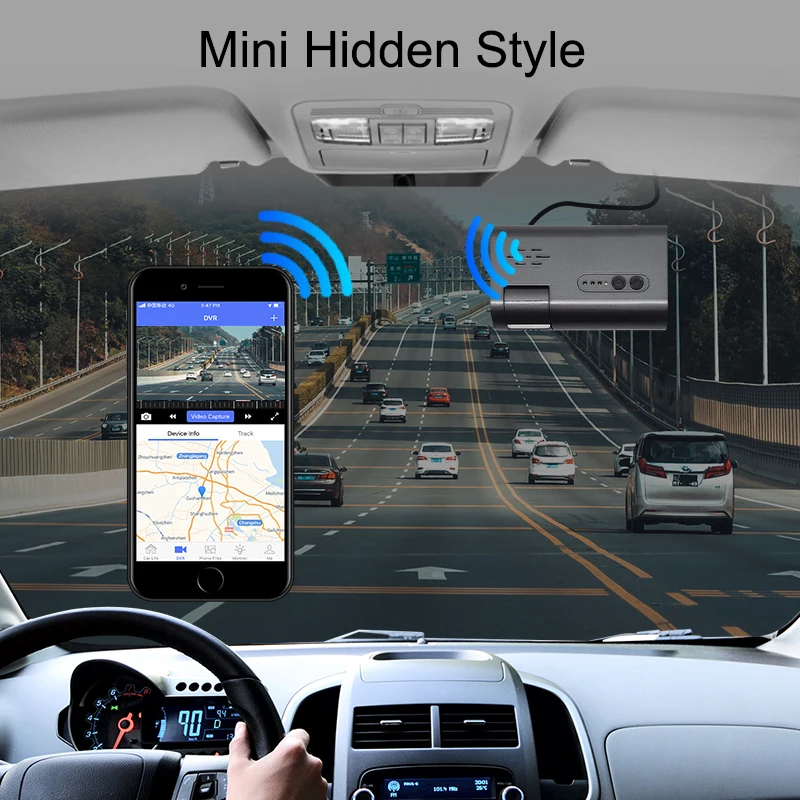 4G hidden dash camera GPS tracking Support Live Remote Monitoring with two video recording FHD1080P WiFi hotspot | Автомобили и