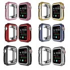 Чехол для часов Apple Watch 6, 5, 4, 40 мм, 44 мм, из ТПУ, тонкий, мягкий, для Iwatch Series 3, 2, 1, 38 мм, 42 мм, аксессуары