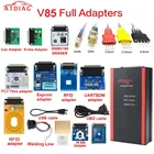 Программатор V85 Iprog + Pro полная версия с полными адаптерами + Адаптер для SD-карты IPROG Plus PCF79xx + Универсальный адаптер RDIF