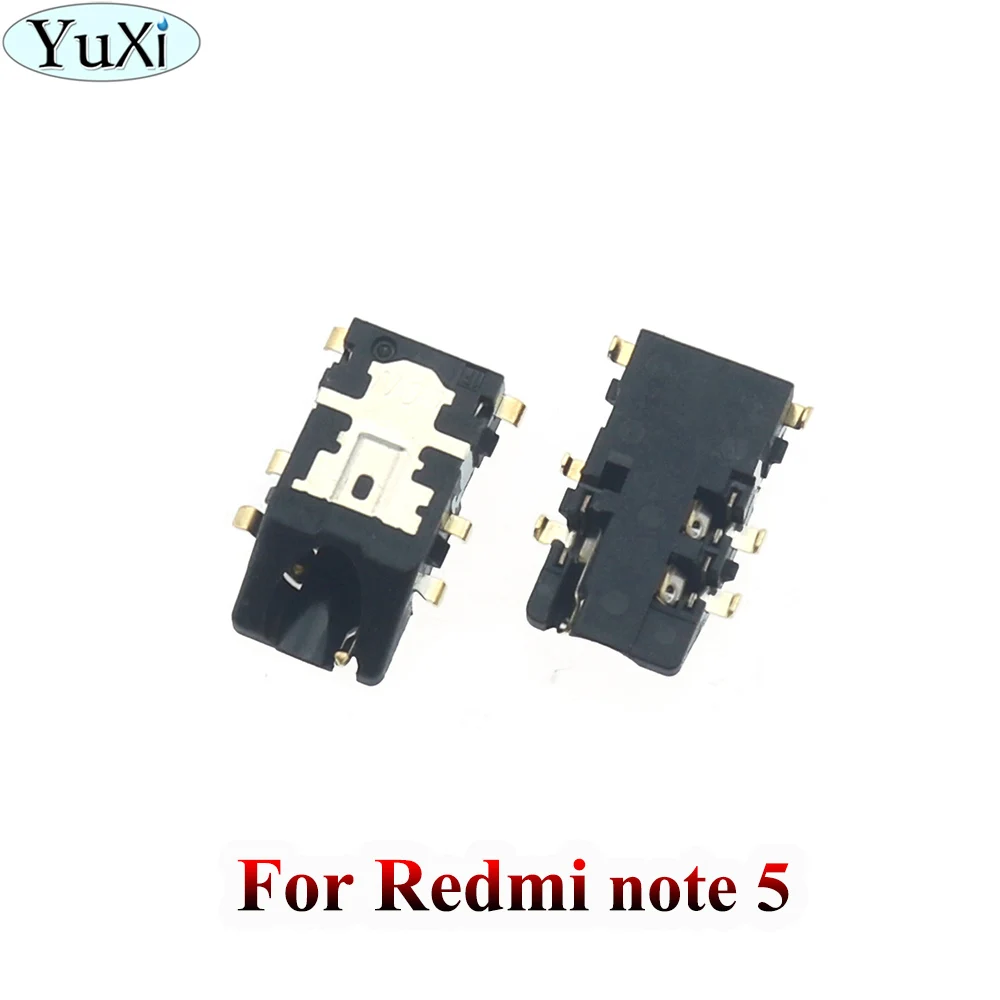 For Redmi note 5 YuXi разъем для наушников, головной гарнитуры аудио flex для Xiaomi Redmi 2 2A 2S 3 3S 3X1 1S 4 4X 4A чехлы для айфонов 5 5 Plus Note 2 3 4 5 5A рro рrime - Цвет: For Redmi note 5