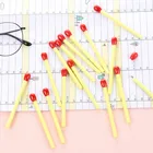 100 шт креативные канцелярские принадлежности пластиковая шариковая ручка для начальной школы детские школьные подарки-призы стационарные ручки