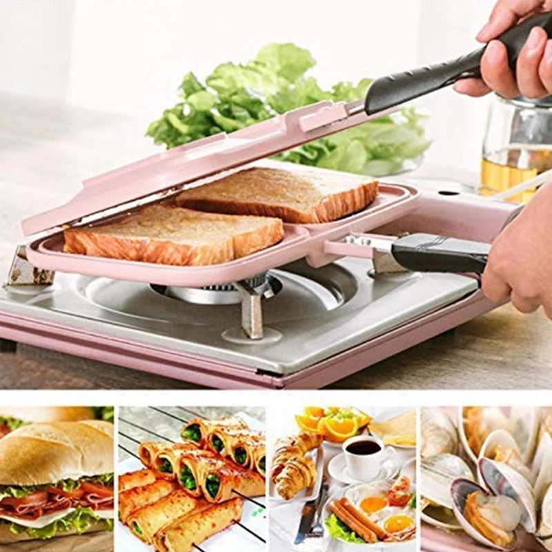 Милый медведь двухсторонняя сковорода антипригарный Хлеб Завтрак горшок