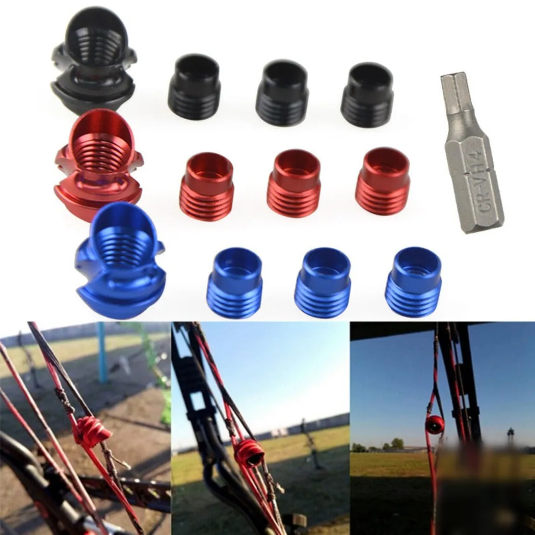 

Archery Compound Bow Peep Sight Kit 45/37 Degree Bow Peep Sight Hooked Housing 3 Inner Core Aperture Kit Replacement