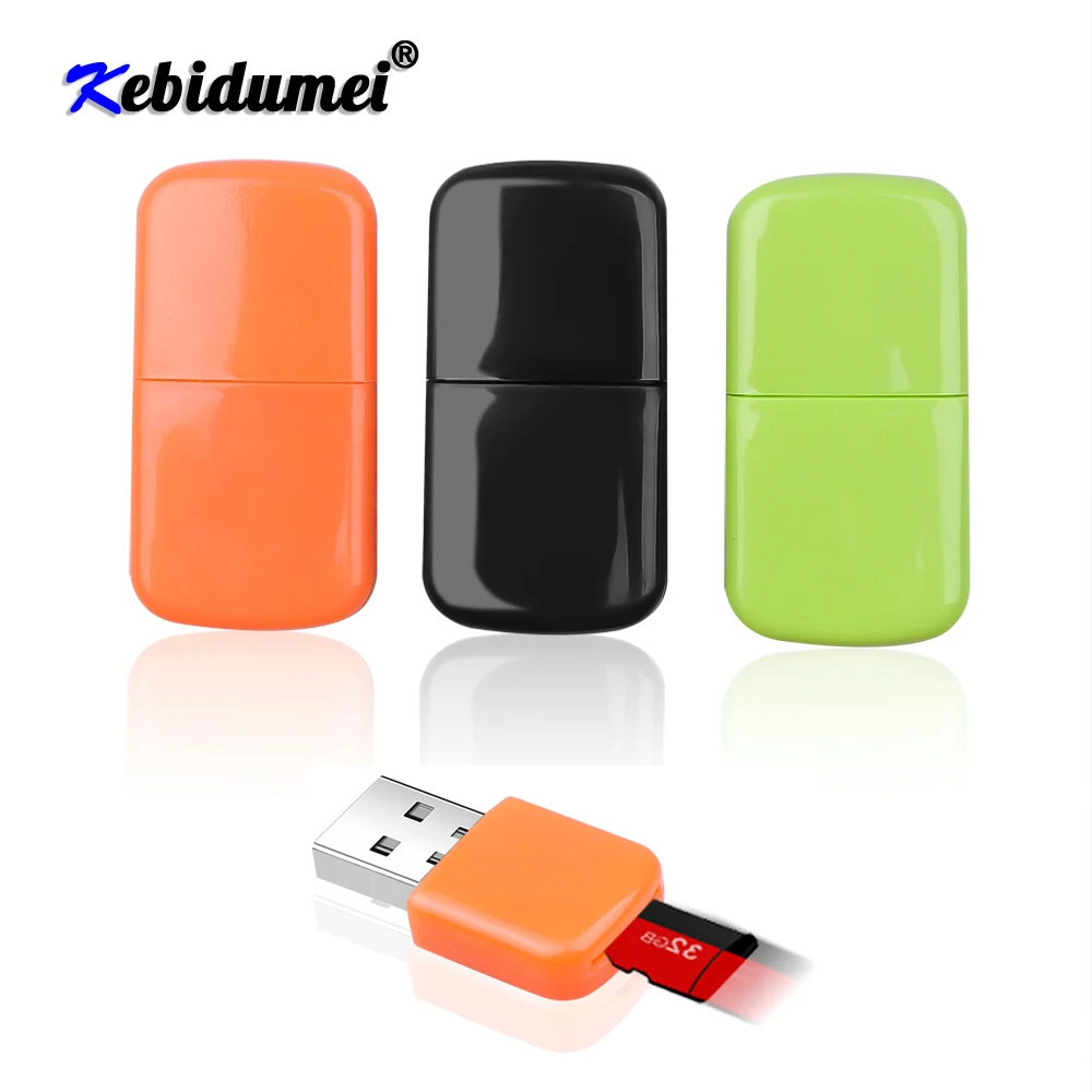 Картридер Kebidumei портативный цветной высокоскоростной USB 2 0|Картридеры| |