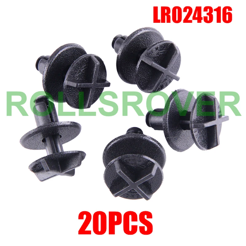 

20PCS Battery Cover and Cowl Panel Clip Fit for LR Range Rover Evoque Discovery Sport 2015 On OEM LR024316
