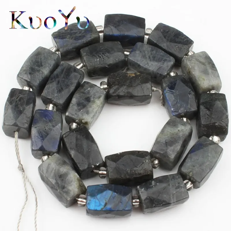 Натуральный граненый Лабрадорит каменные бусины высокого качества отдельные в