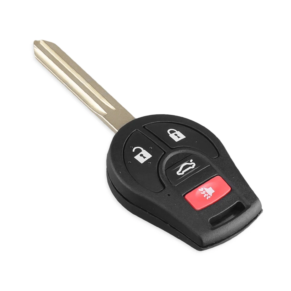 Чехол для автомобильного ключа KEYYOU 4 кнопки NSN14 неразрезанное лезвие чехол
