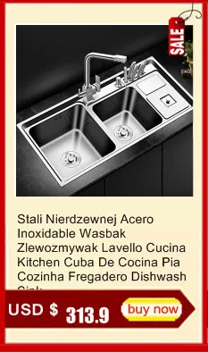 Встроенная Lavandino Banheiro Evier Acero Inox Portatil Lavello Cucina кухня Cuba Pia Cozinha Fregadero De Cocina раковина для мытья посуды