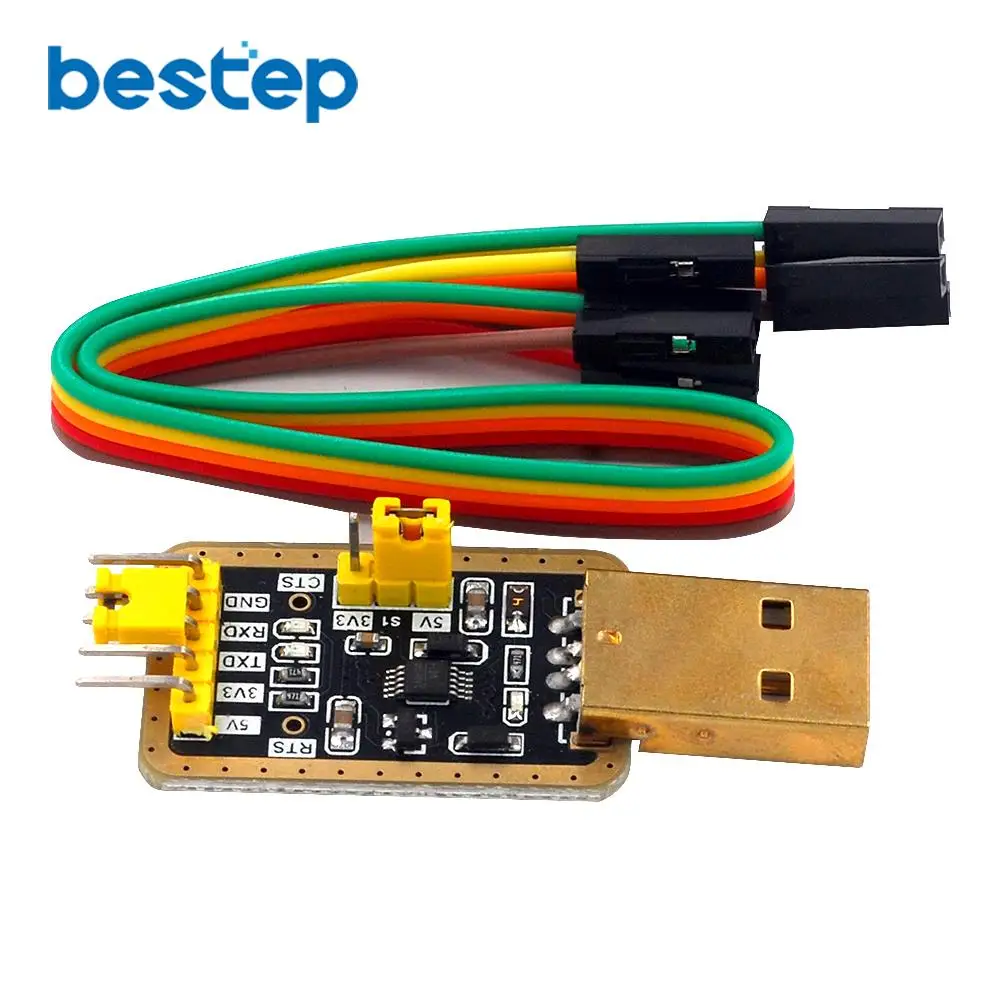 CH340E от USB к TTL модулю для последовательного порта в девяти обновлённой щеточной