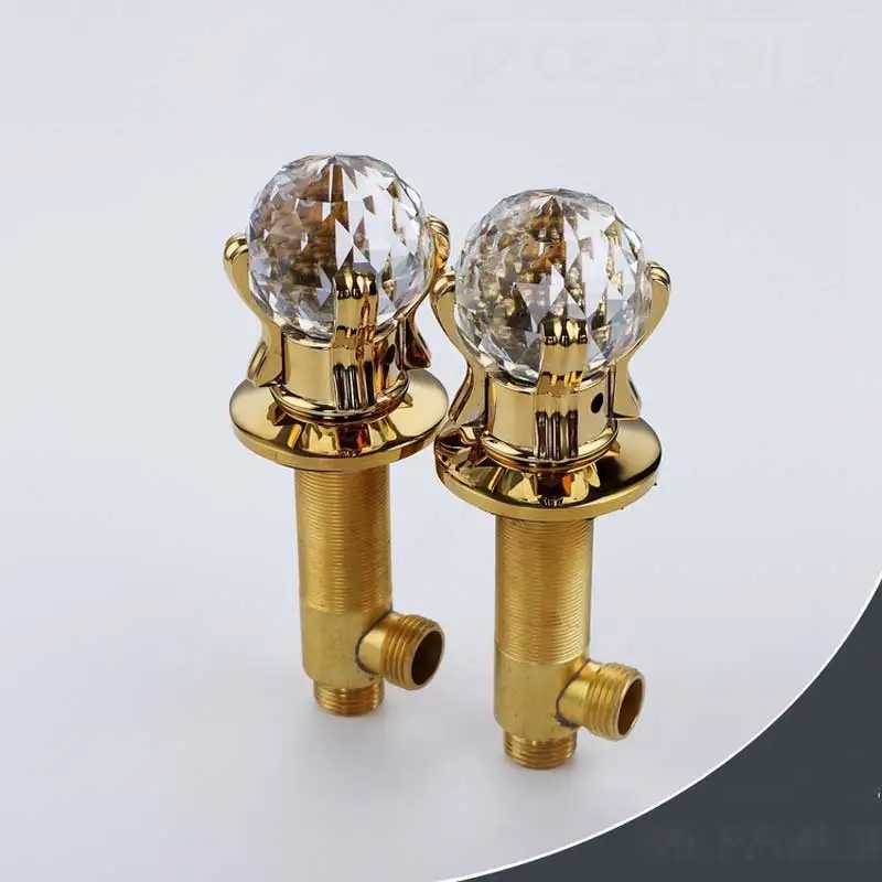 Коммерческая раковина для ванной смеситель с 3 отверстиями и двумя ручками