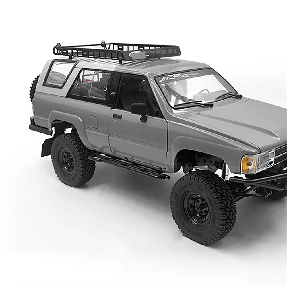 For RC4WD 4RUNNER Body +TF2 Chassis RC Car Metal Roof Luggage Rack With Rear Spotlight Light Kit Upgrade Parts enlarge