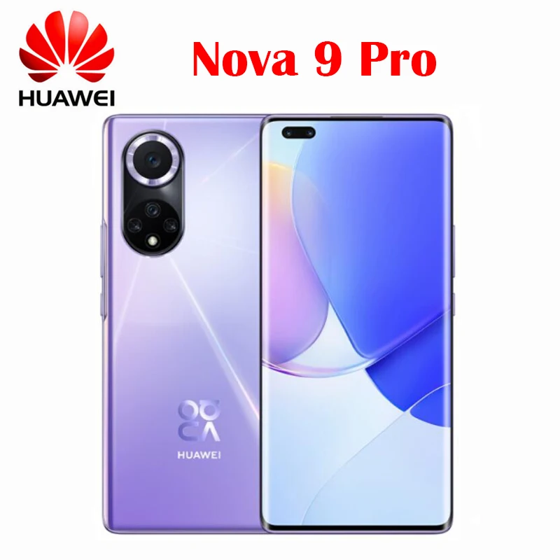 Huawei Nova 9 Pro смартфон с 5 5-дюймовым дисплеем процессором Snapdragon 6 72 4000 мАч 100 Вт 50 МП |