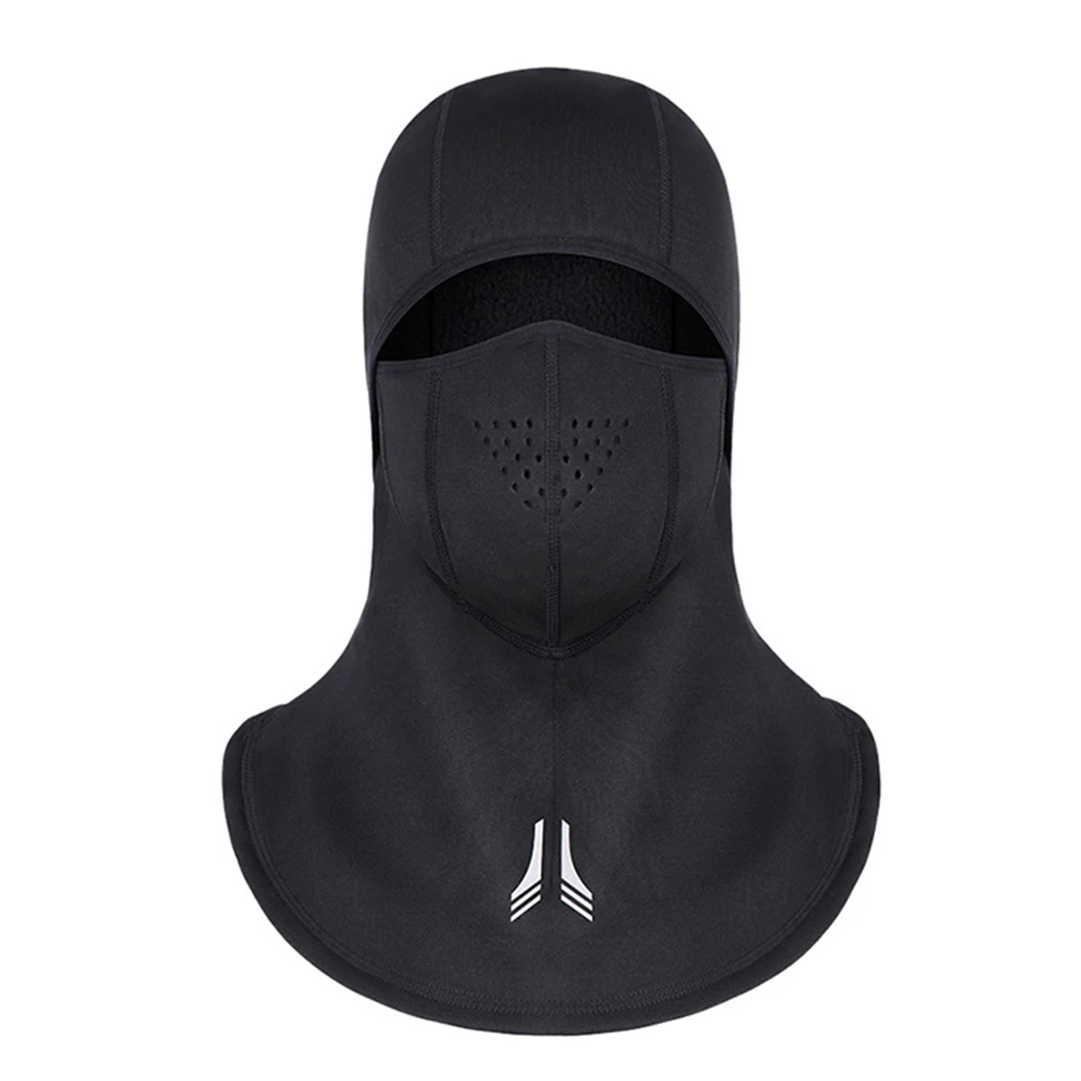 

Winter Cycling Head Cover Waterproof Windproof Balaclava Fleece Lined Skiing Riding Headgear