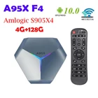 ТВ-приставка A95X F4, 4K HD, 4 + 3264128 ГБ, Wi-Fi