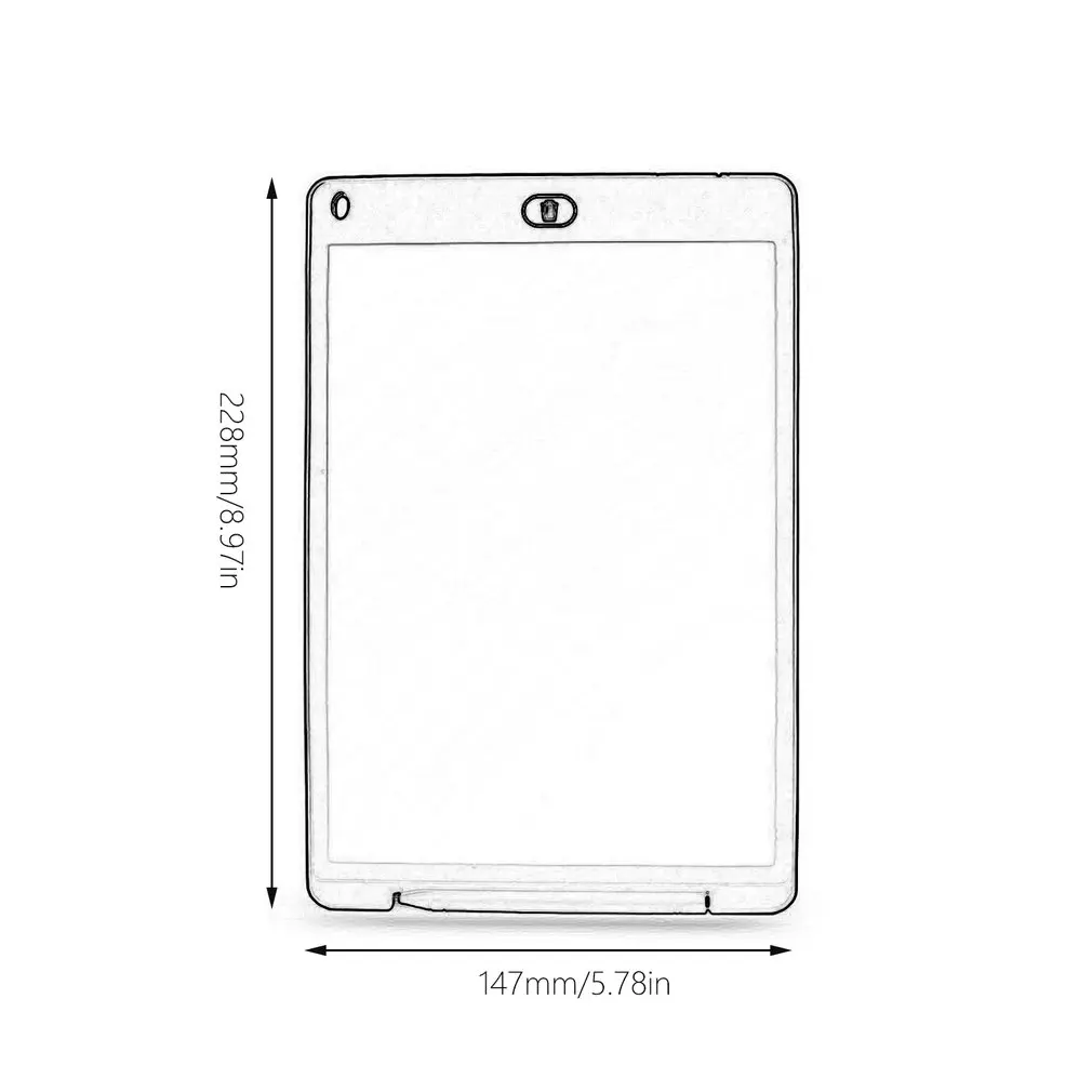 

8.5 inch LCD writing board handwriting children's drawing board Tablet LCD light energy small blackboard painting board