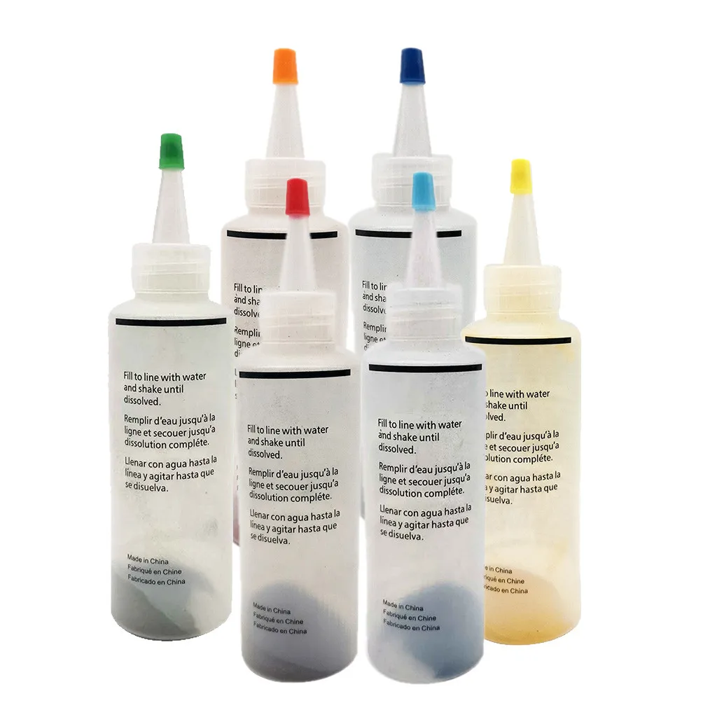 tie dye kit 6/8/10 Bottles Kit Muti-Color Dyes Permanent Paint For DIY Arts ClotheS Fabric Cotton and linen suit pigment | Дом и сад
