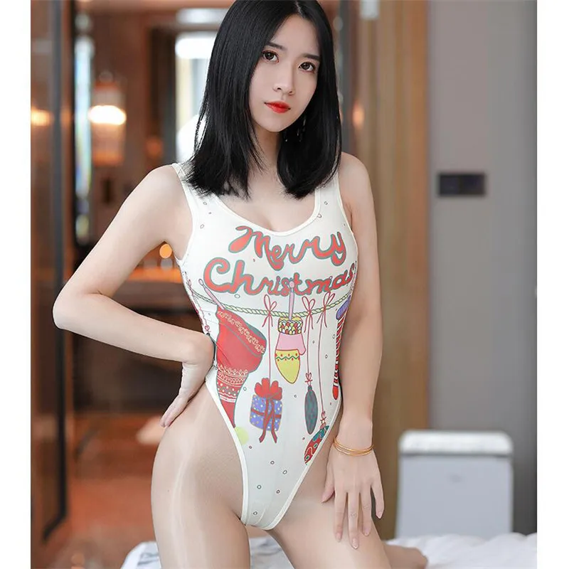 

one piece swimsuit women swimwear monokini sexy bikini printing Ultra thin color Vest Tight Japanese Kawaii student Sunbathing