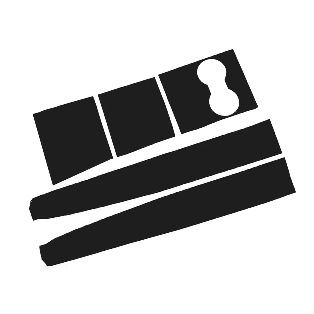 Автомобильная центральная консоль приборной панели обертывание наклейки