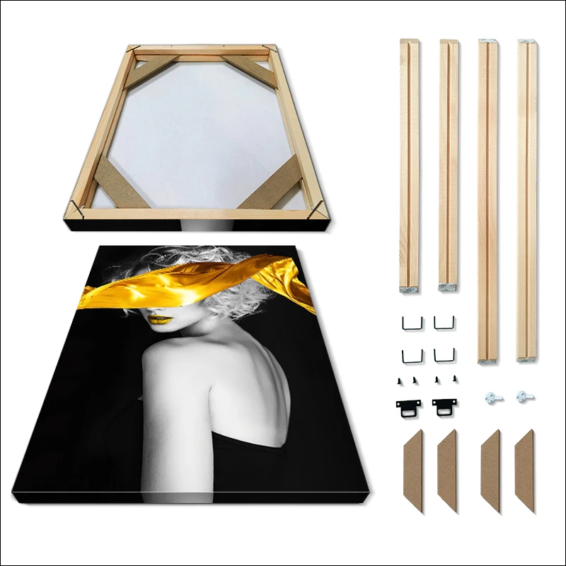 

Diamond painting frame, fine art oil painting wooden frame, poster wooden frame, DIY set wooden frame, custom picture frame