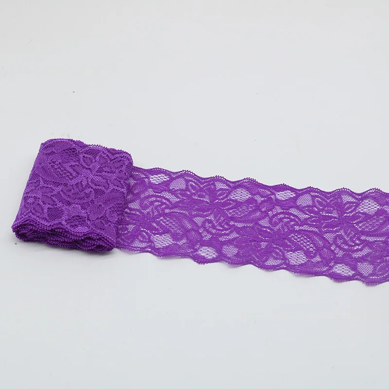 Эластичная кружевная лента для шитья обрезанная тесьма в деревенском стиле