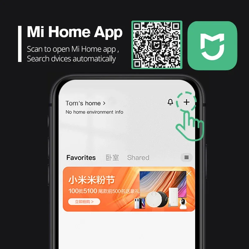 Лазерная рулетка Xiaomi HOTO дальномер 30 м светодиодный дисплей линейка работает с